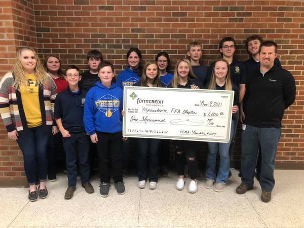Morristown FFA receives grant